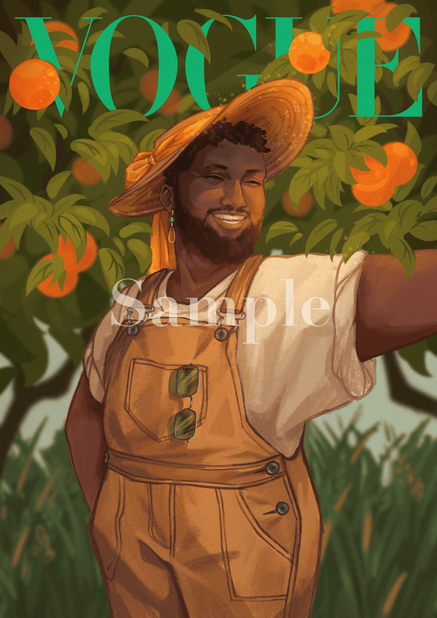 Oluwande Boodhari (Vogue Series) Art Prints
