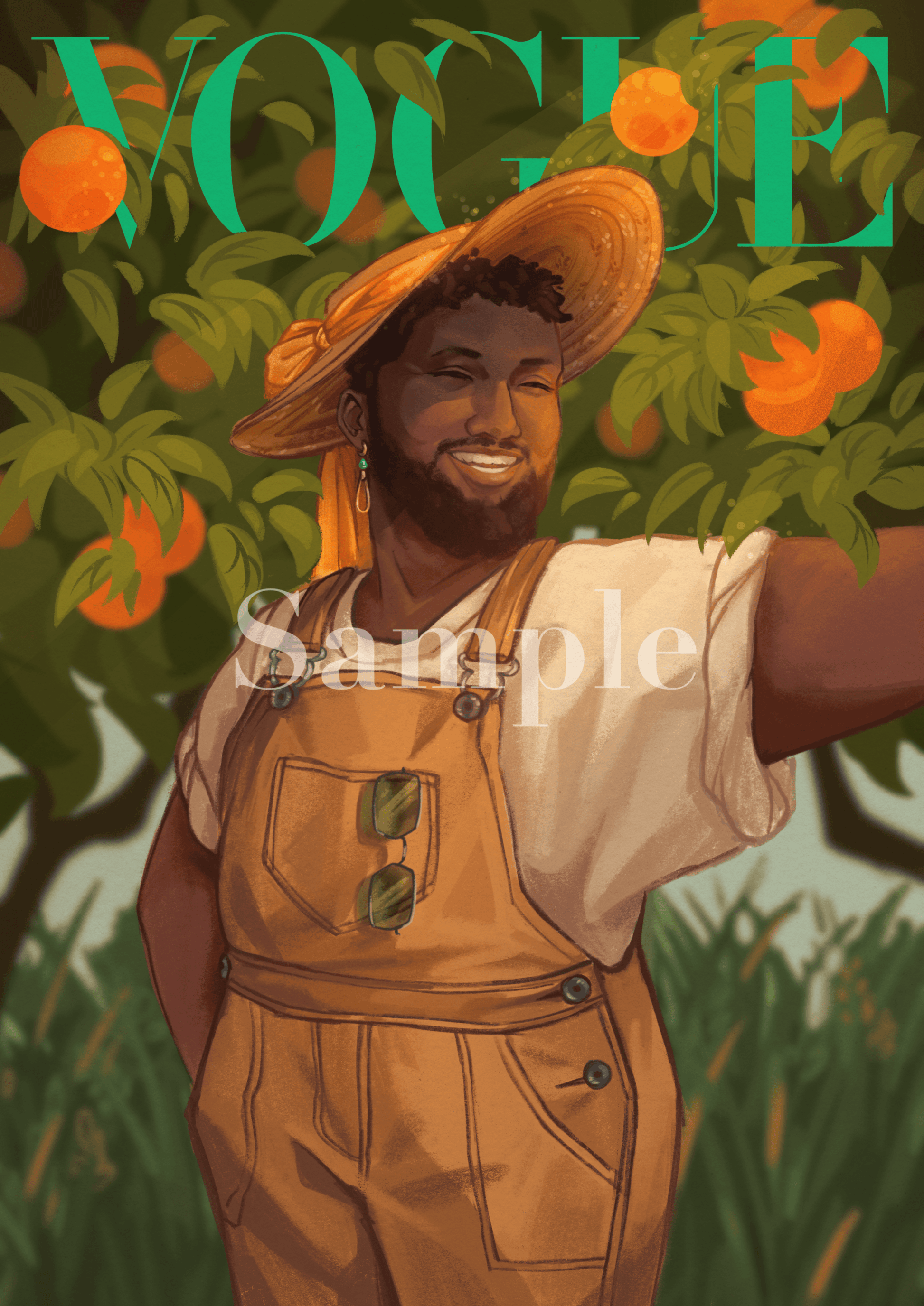 Oluwande Boodhari (Vogue Series) Art Prints