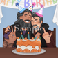 Happy Birthday! (Polaroid Print) Large (7X7) Art Prints