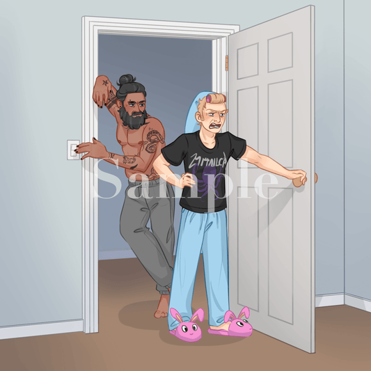 Im Changing My Locks Large (7X7) Art Prints
