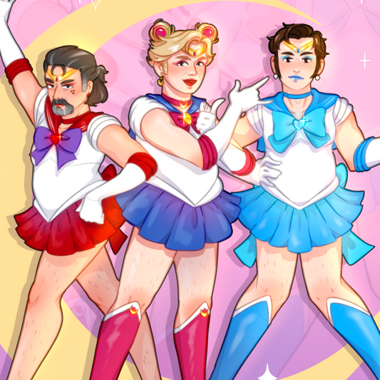 Our Flag Means Sailor Moon Art Prints